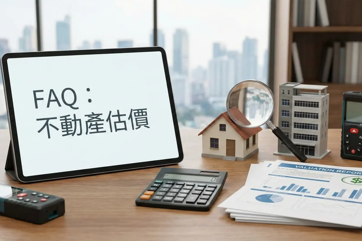 專業不動產估價服務示意圖。展示如何透過精確的鑑價報告，評估土地整合開發與都更、危老重建前後的權利價值變化。此估價數據是進行申辦土地使用變更繳納回饋金，以及後續土地、店面、商辦仲介買賣租賃定價的重要依據，確保資產交易的公平性與獲利最大化。